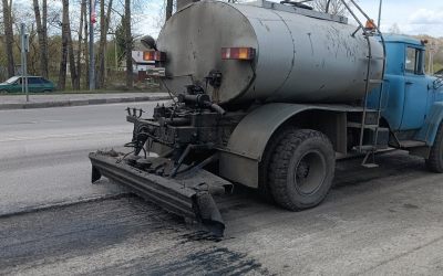 Услуги гудронатора для строительства дорог - Хабаровск, заказать или взять в аренду