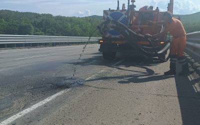 Услуги машины для ямочного ремонт асфальта - Комсомольск-на-Амуре, заказать или взять в аренду