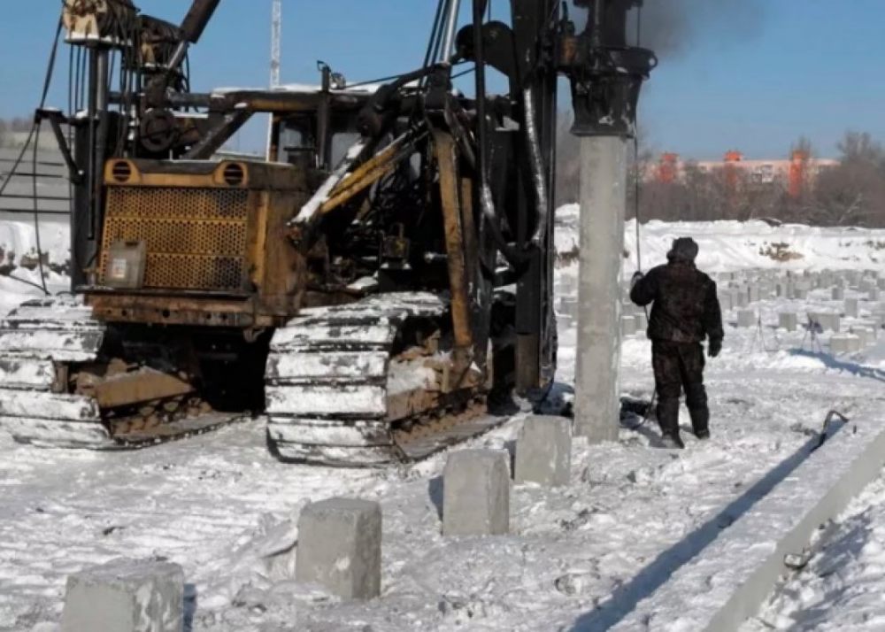 Сваебой Забивка бетонных свай взять в аренду, заказать, цены, услуги - Хабаровск