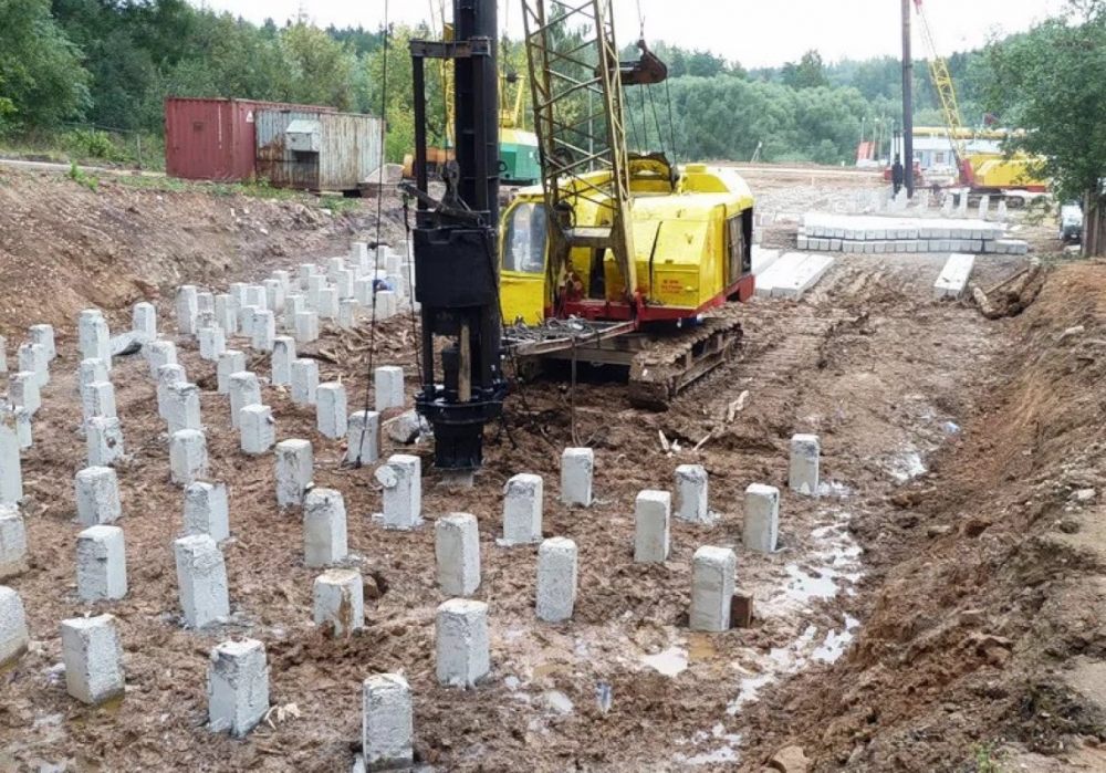 Забивка и погружение свай стоимость услуг и где заказать - Хабаровск