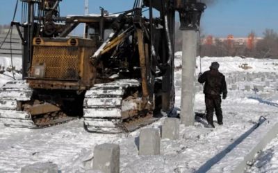 Забивка бетонных свай - Хабаровск, заказать или взять в аренду