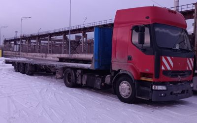 Перевозка спецтехники площадками и тралами до 20 тонн - Хабаровск, заказать или взять в аренду