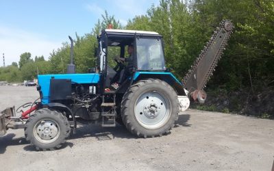 Поиск тракторов с барой грунторезом и другой спецтехники - Комсомольск-на-Амуре, заказать или взять в аренду