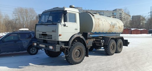 Цистерна Цистерна-водовоз на базе Камаз взять в аренду, заказать, цены, услуги - Хабаровск