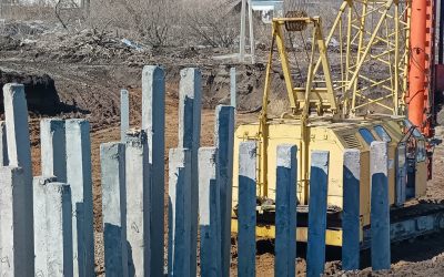 Забивка бетонных свай, услуги сваебоя - Хабаровск, цены, предложения специалистов