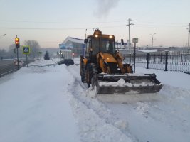 Уборка, чистка снега спецтехникой стоимость услуг и где заказать - Николаевск-на-Амуре